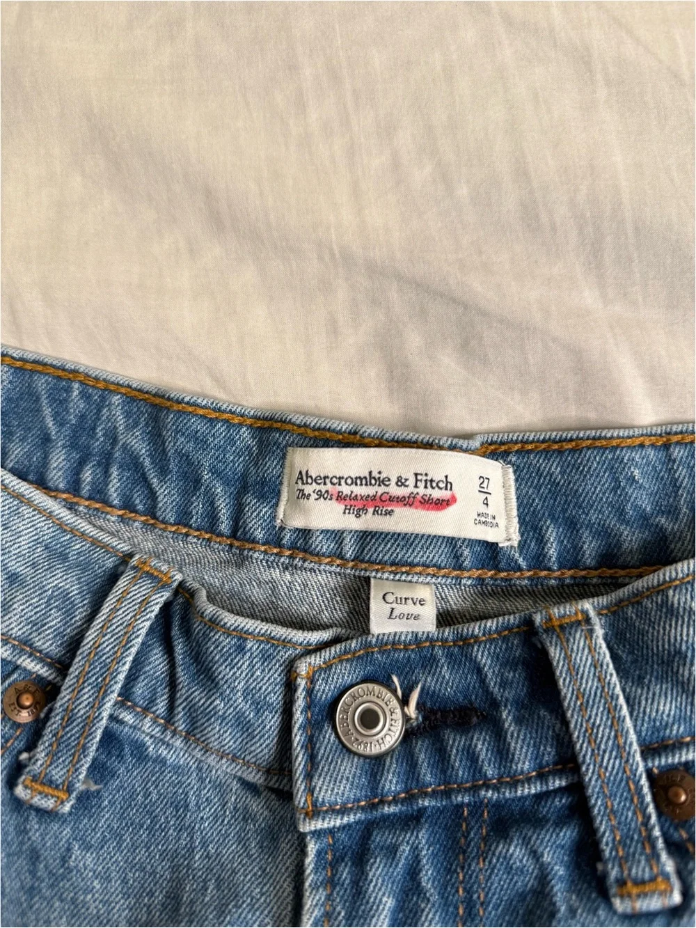 Classic Blue Denim Women's Shorts